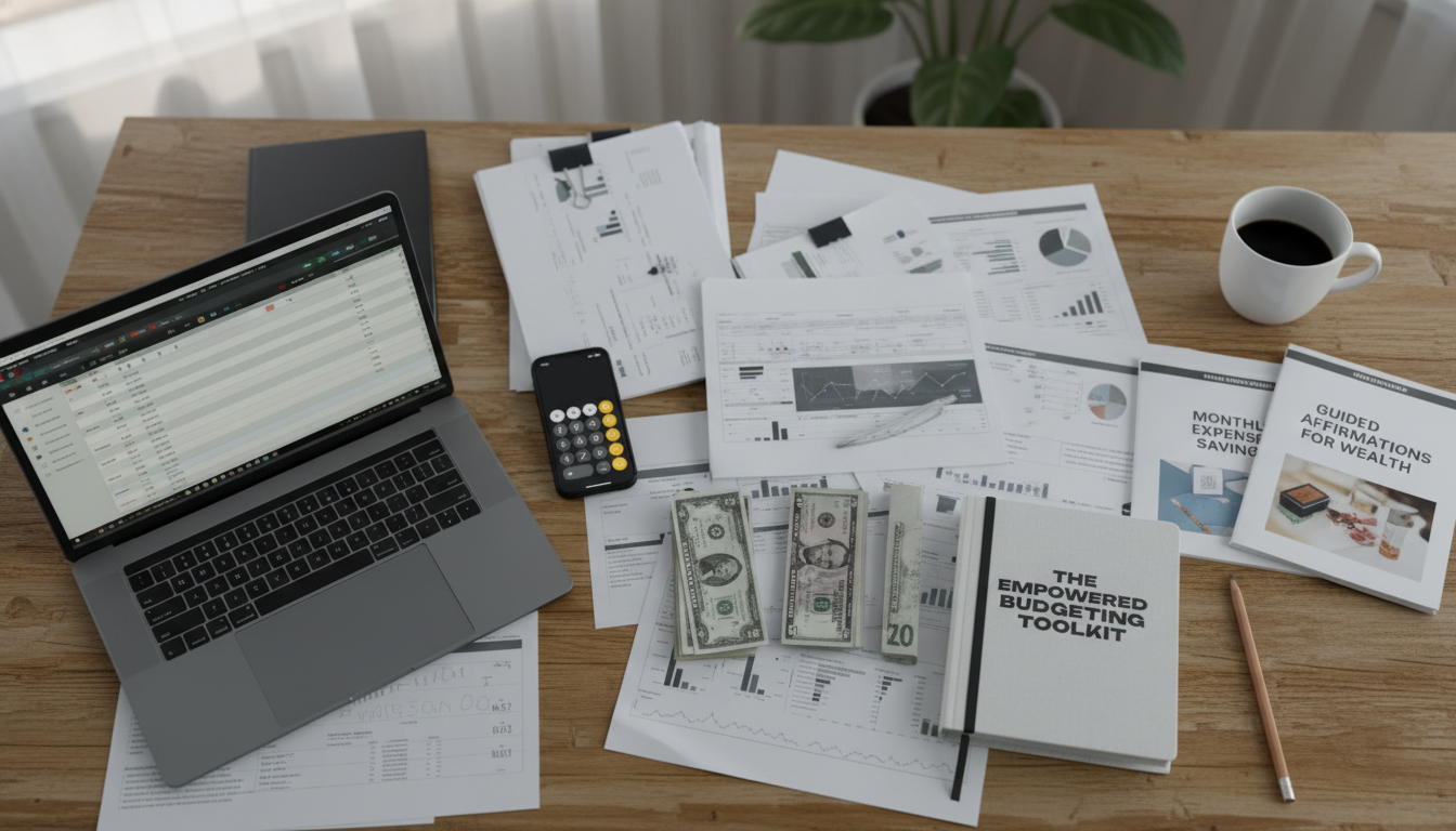 4-in-1 Budgeting Toolkit for Monthly Clarity & Savings
