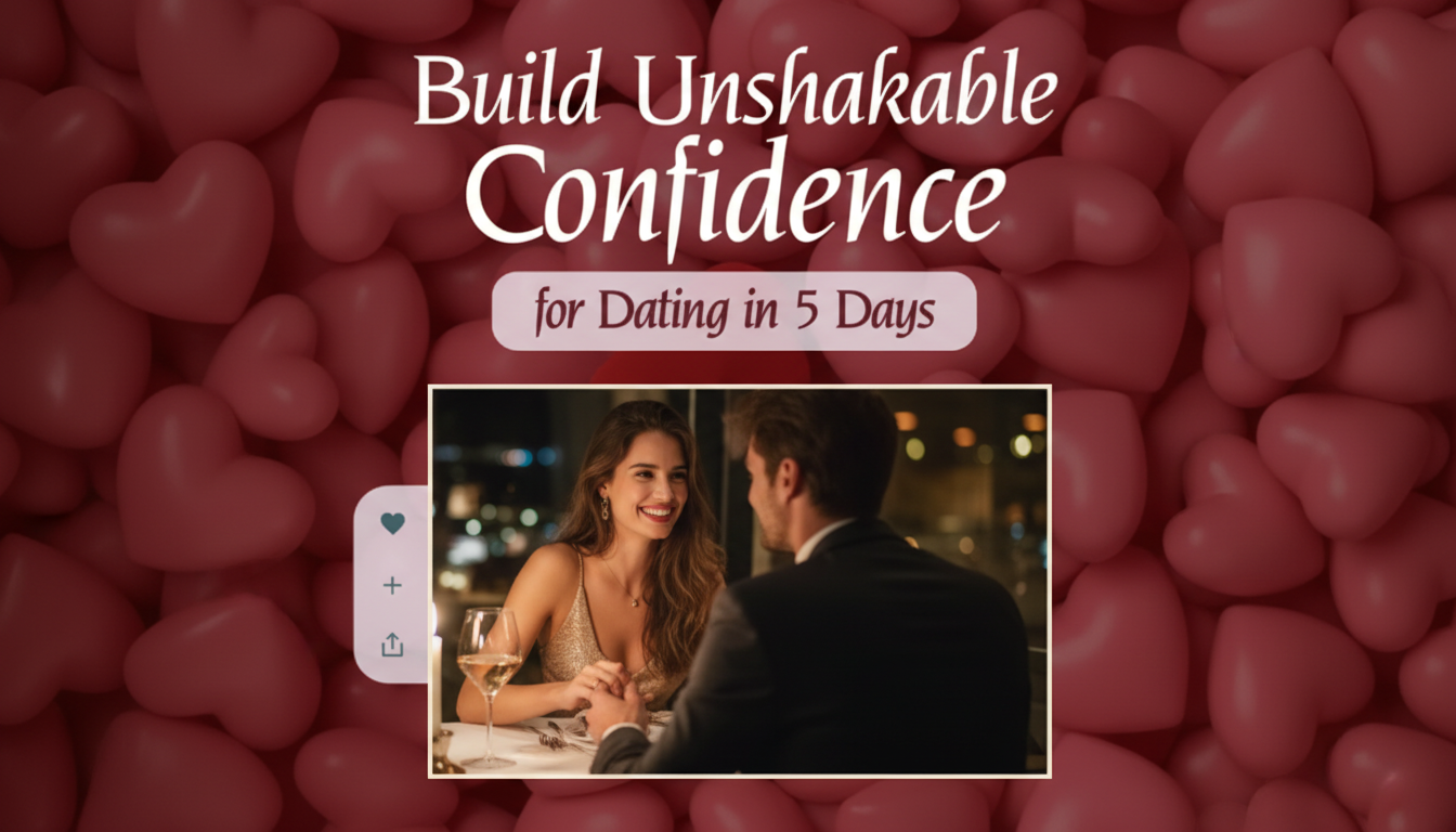 5-Day Dating Confidence Audio: Calm, Body Language, Talk