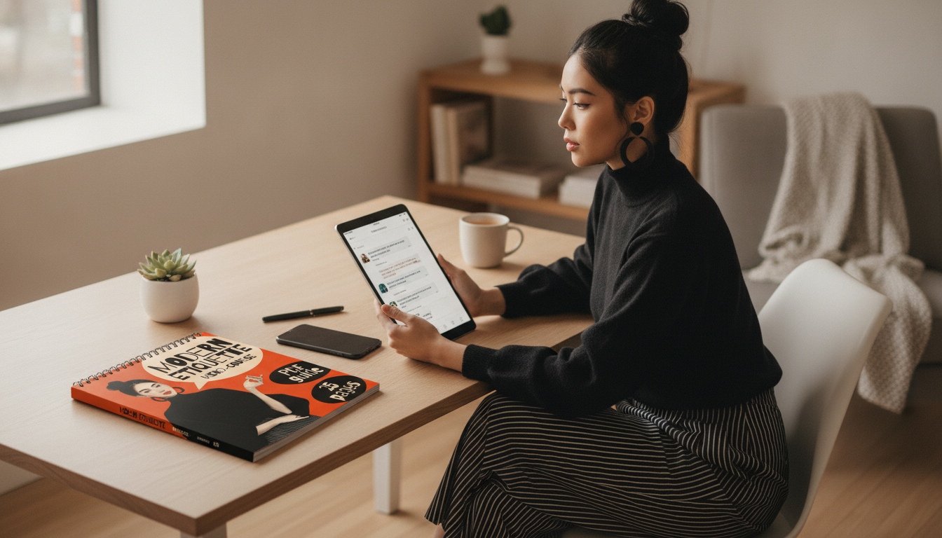 Modern Etiquette Micro-Course: Texting, RSVPs, Social